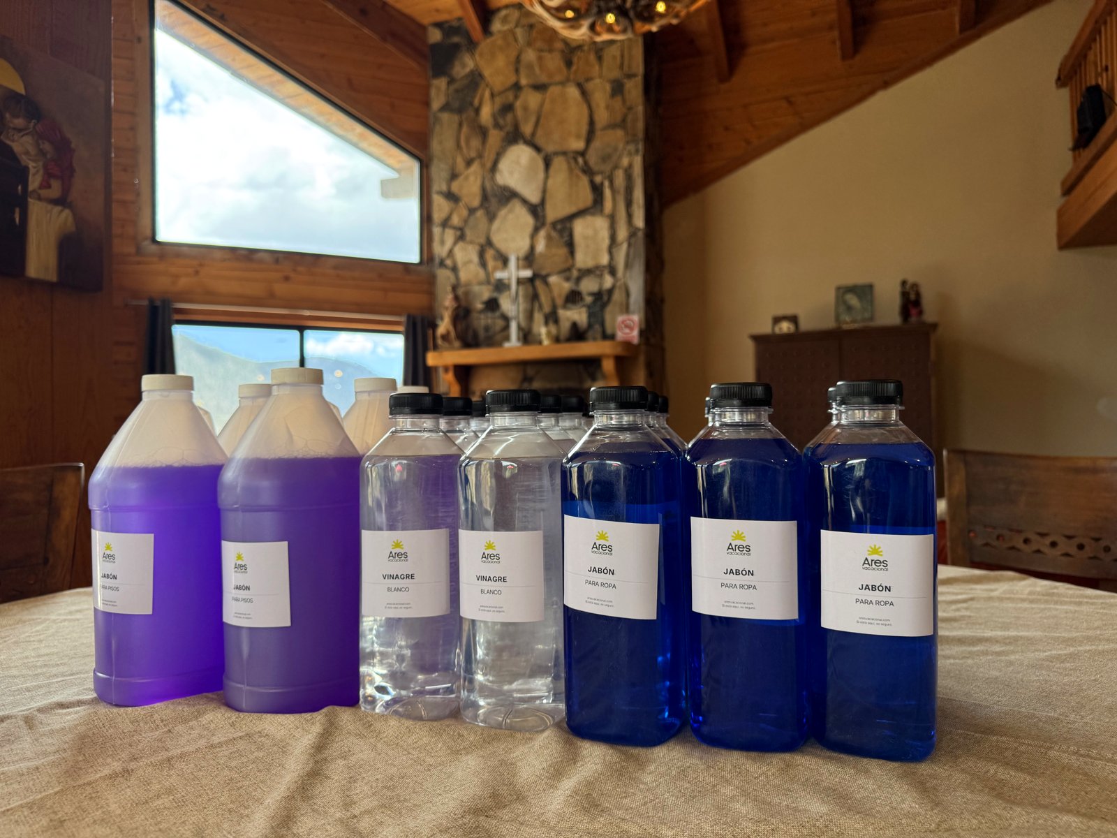 Amenidades, blancos y preparación de cabañas Ares Vacacional 5
