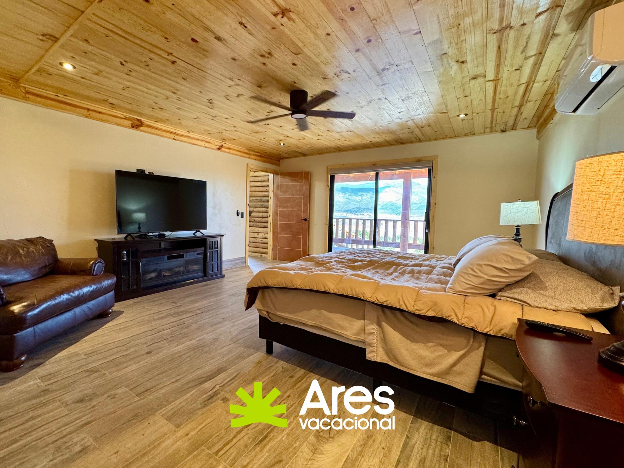 Cabaña equipada con palapa y chimeneas – Portal San Antonio