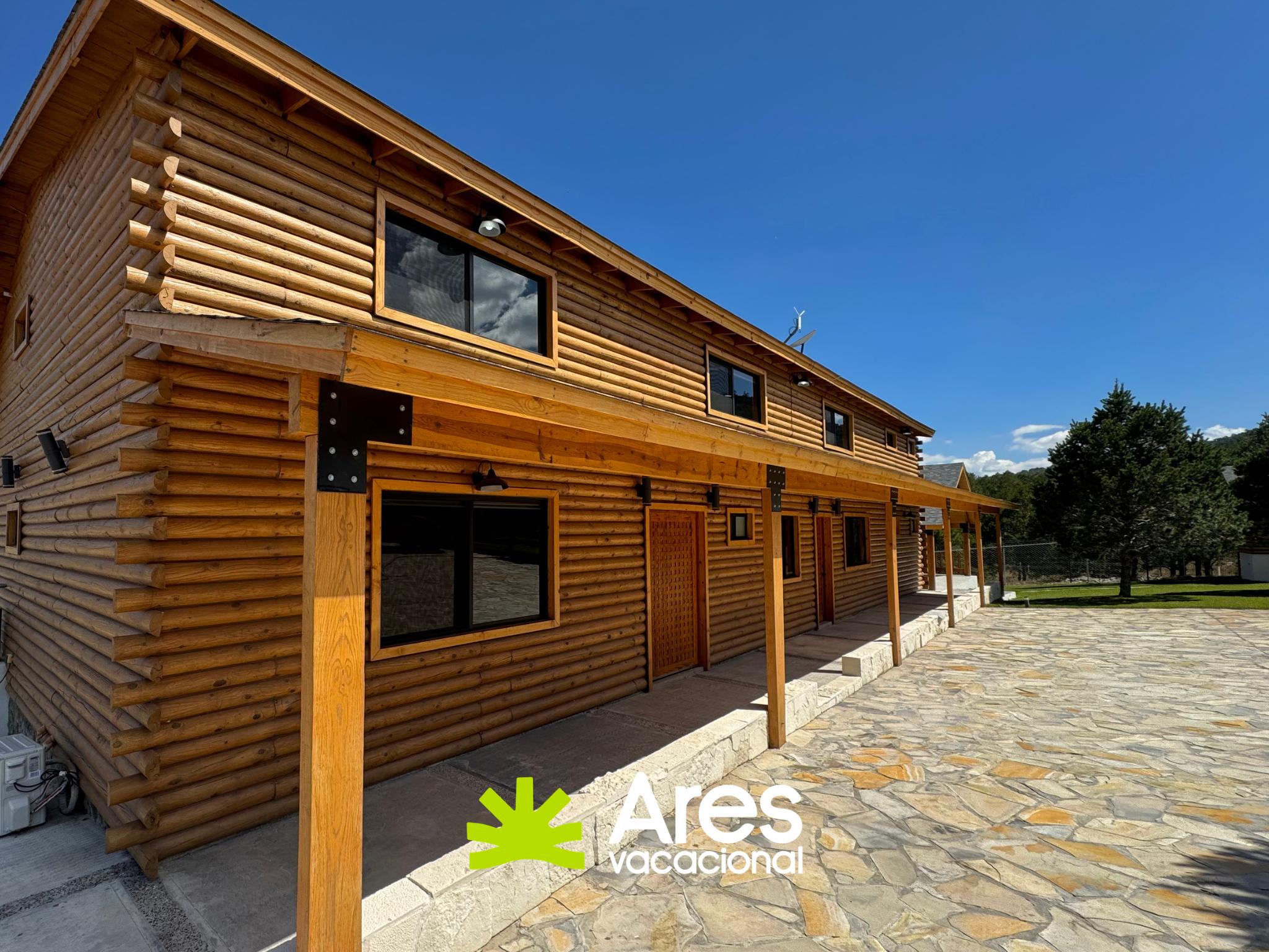 Cabaña equipada con palapa y chimeneas – Portal San Antonio