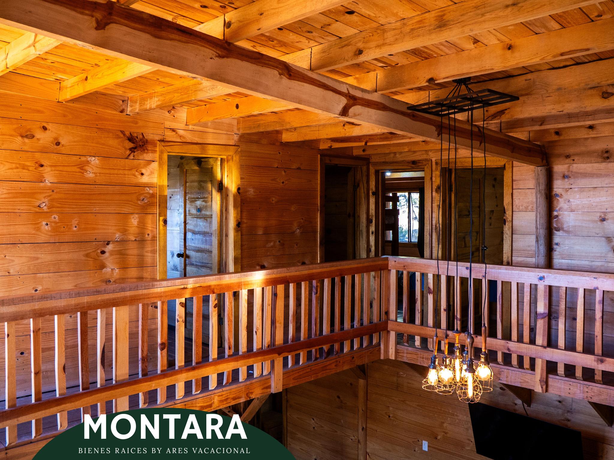 Cabaña con palapa, fogatero y cuarto de juegos – Bosque Boreal