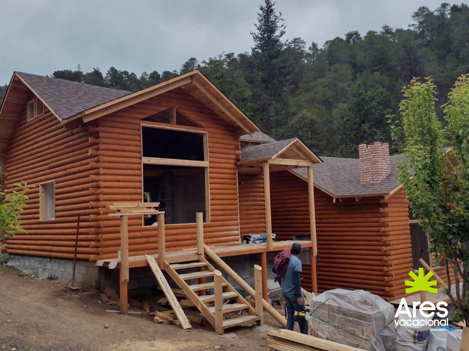 Construcción de cabañas en Arteaga, Coahuila